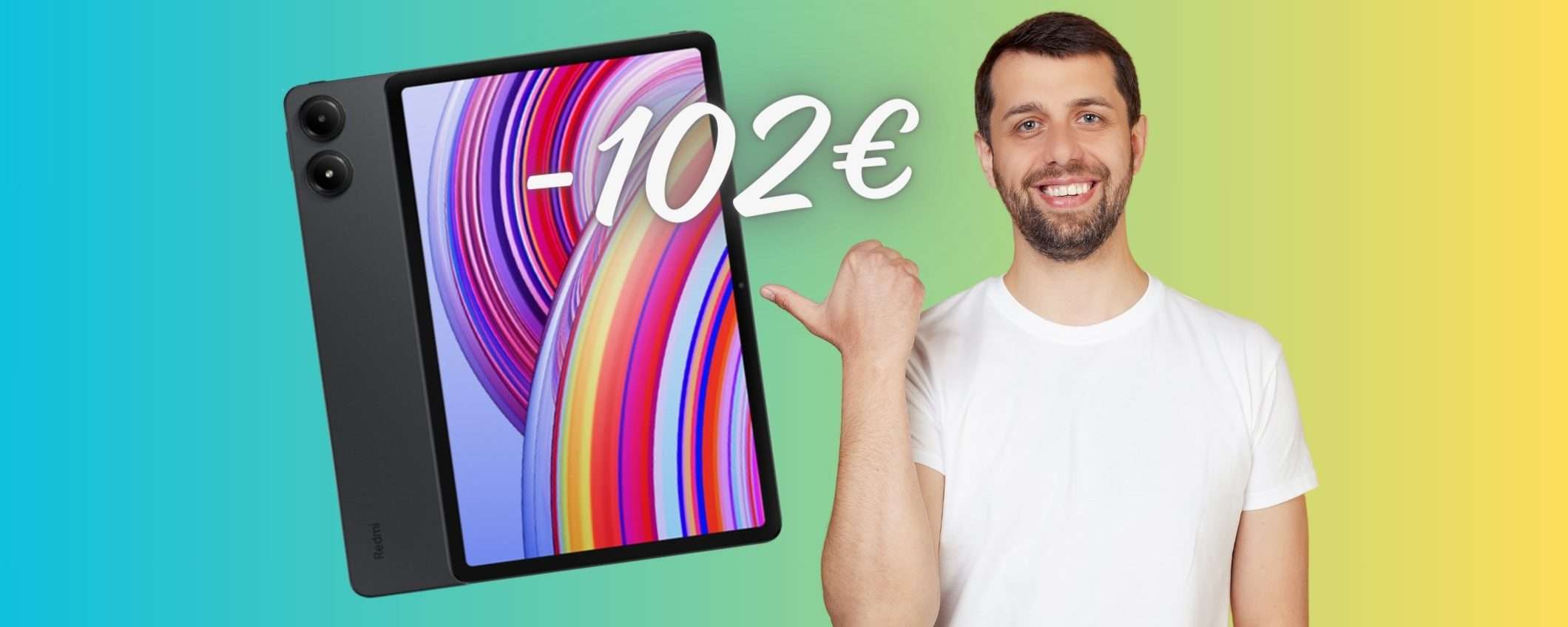 eBay spacca il Web con lo SCONTO di 102€ su Xiaomi Redmi Pad Pro 12,1