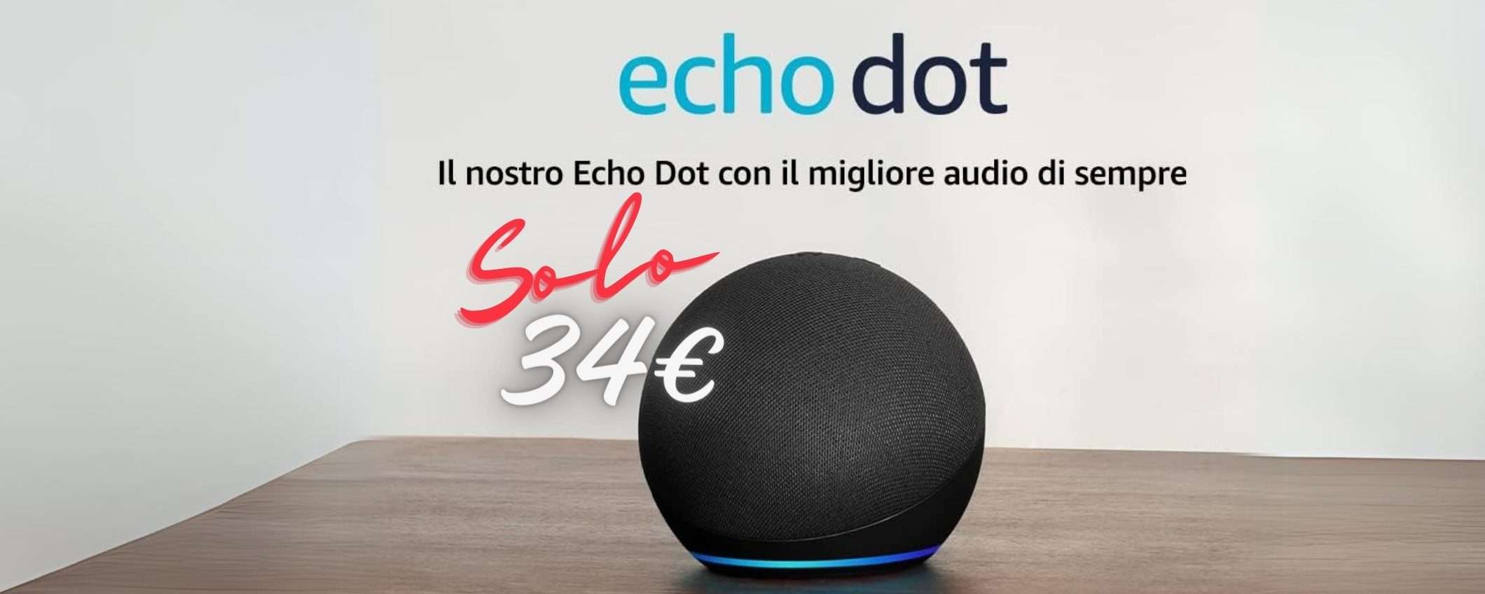 Echo Dot di 5ª generazione: l'ultimo modello a PREZZO SHOCK (34€)