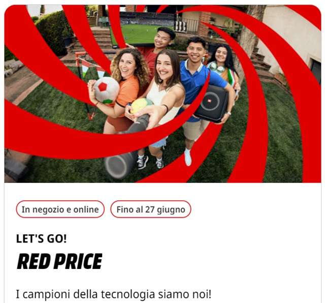 let's go red price mediaworld