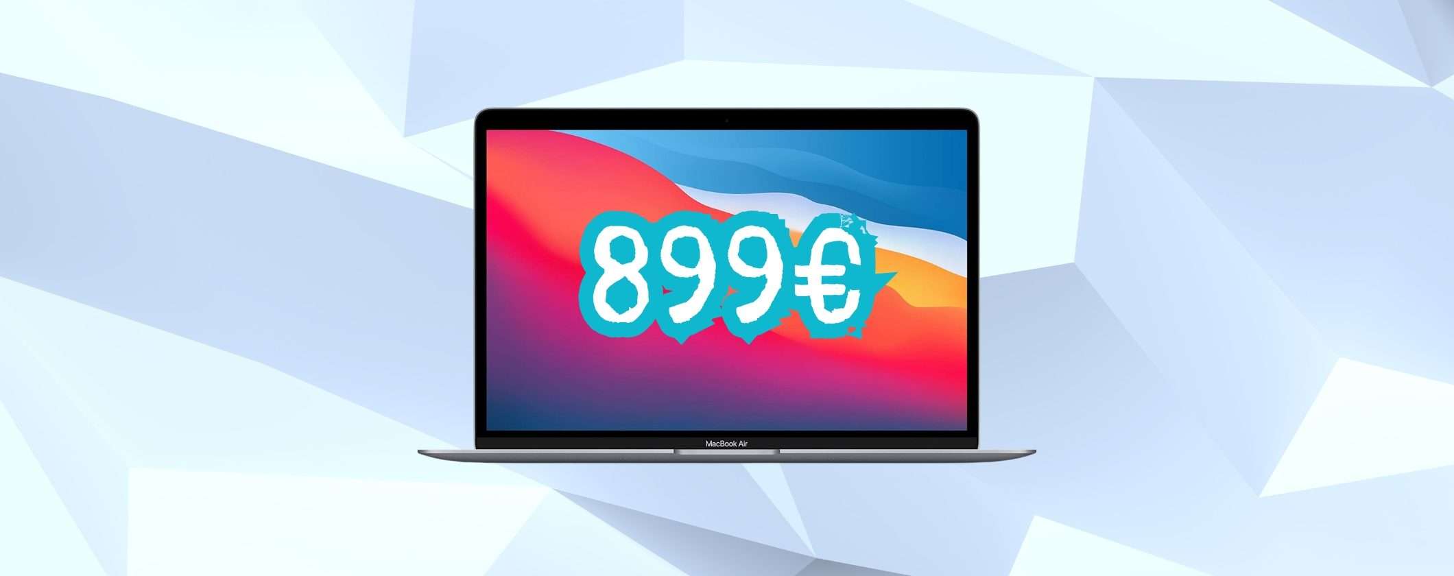 MacBook Air M1: solo 899€ su Unieuro, l'affare del giorno