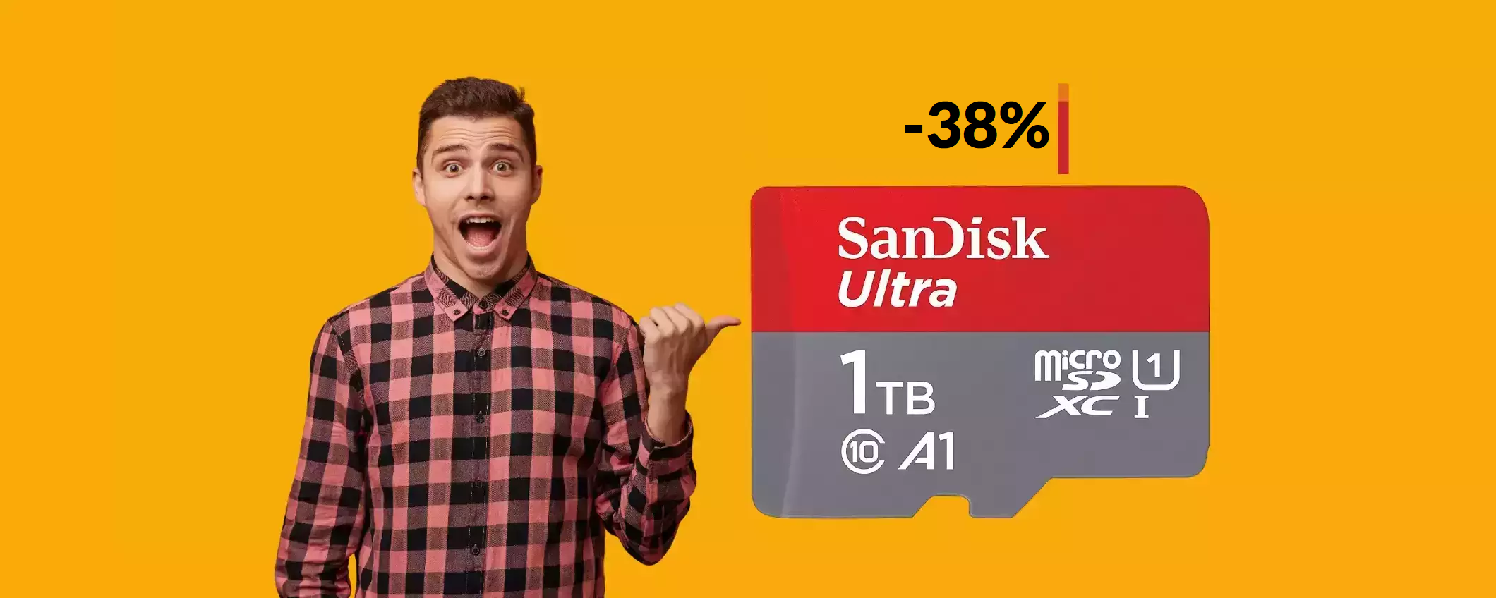 La più potente microSD SanDisk offre ben 1TB a prezzo MAI visto