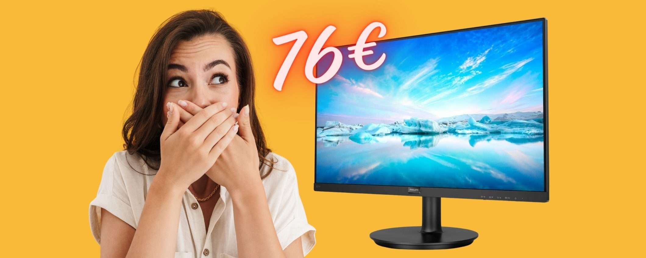 Monitor Gaming Philips FHD da 22