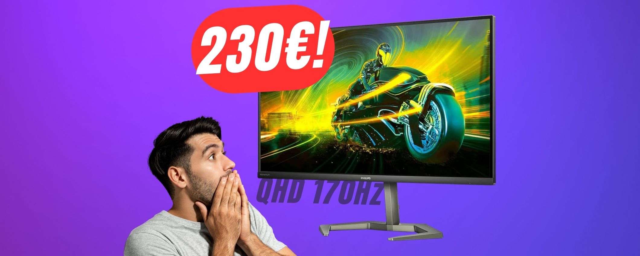 Da 489€ a 230€: ERRORE DI PREZZO per il MONITOR Philips?!