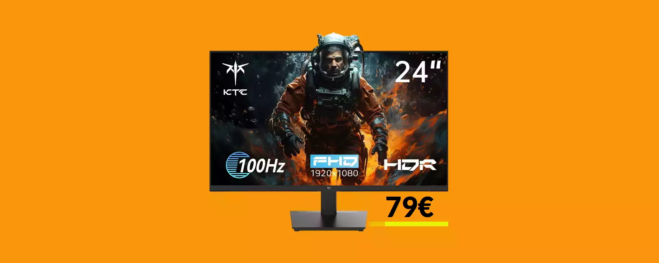 Monitor FullHD 24'' da 100Hz a soli 79€? Amazon è IMPAZZITA