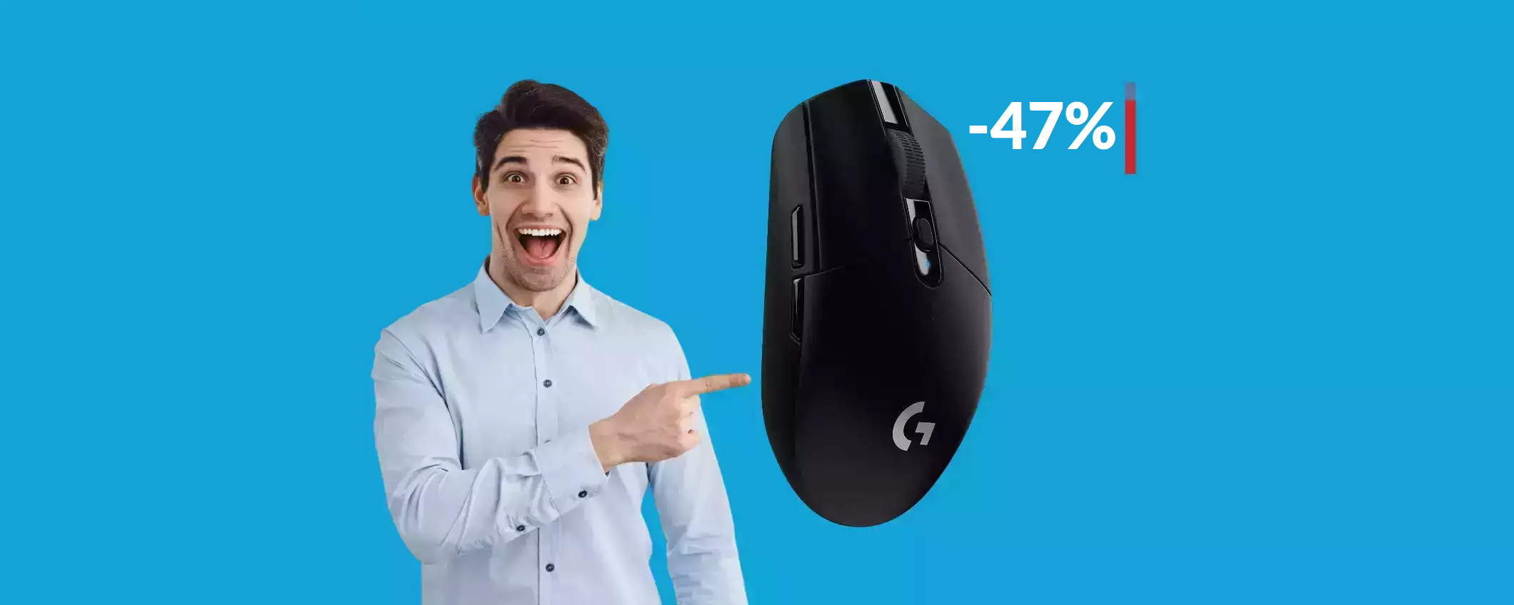 Mouse Logitech con sensore INFALLIBILE: il prezzo crolla a 39€