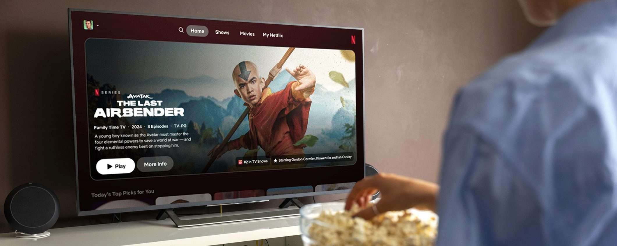 Netflix cambia interfaccia sulle TV: la nuova UI