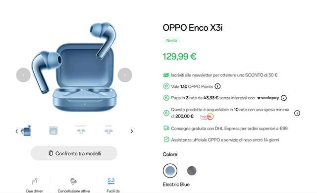 oppo enco x3i 99 euro