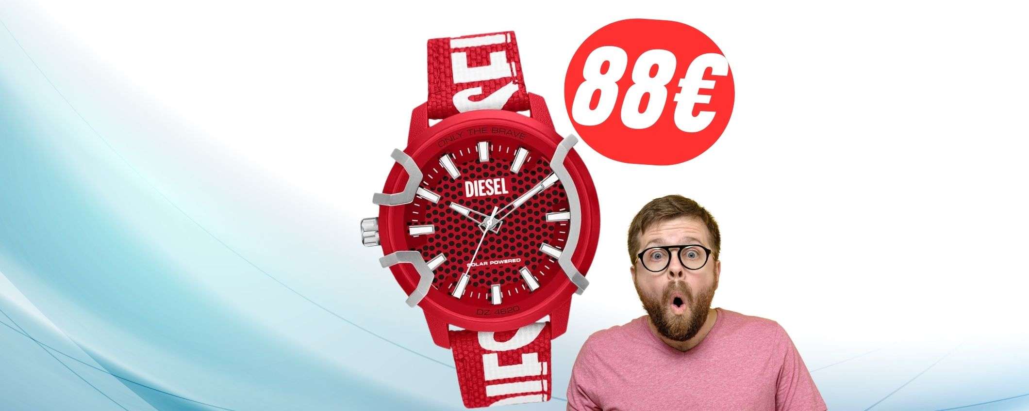 L'iconico OROLOGIO Diesel è SCONTATO del -63% su Amazon!