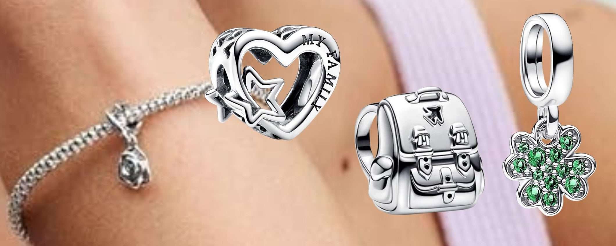 Pandora SVUOTA MAGAZZINO Amazon: charm, ciondoli e accessori da 11€ a 29€