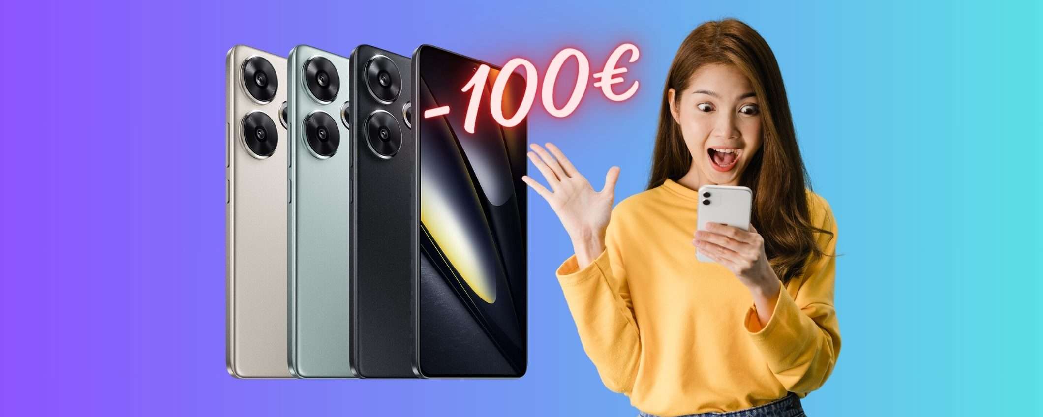 POCO F6 8/256GB su eBay è SCONTATO di (quasi) 100€, un AFFARE