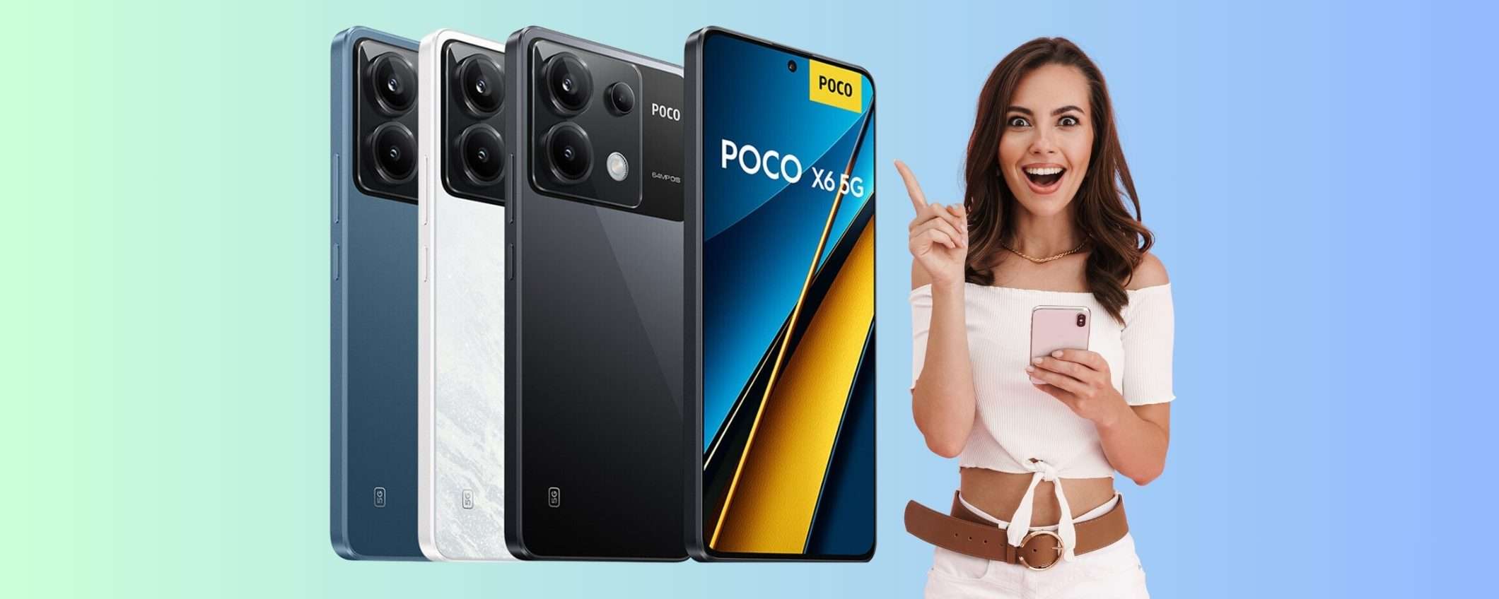 POCO X6 5G da 256 GB con SCONTO SEGRETO su eBay a SOLI 233€