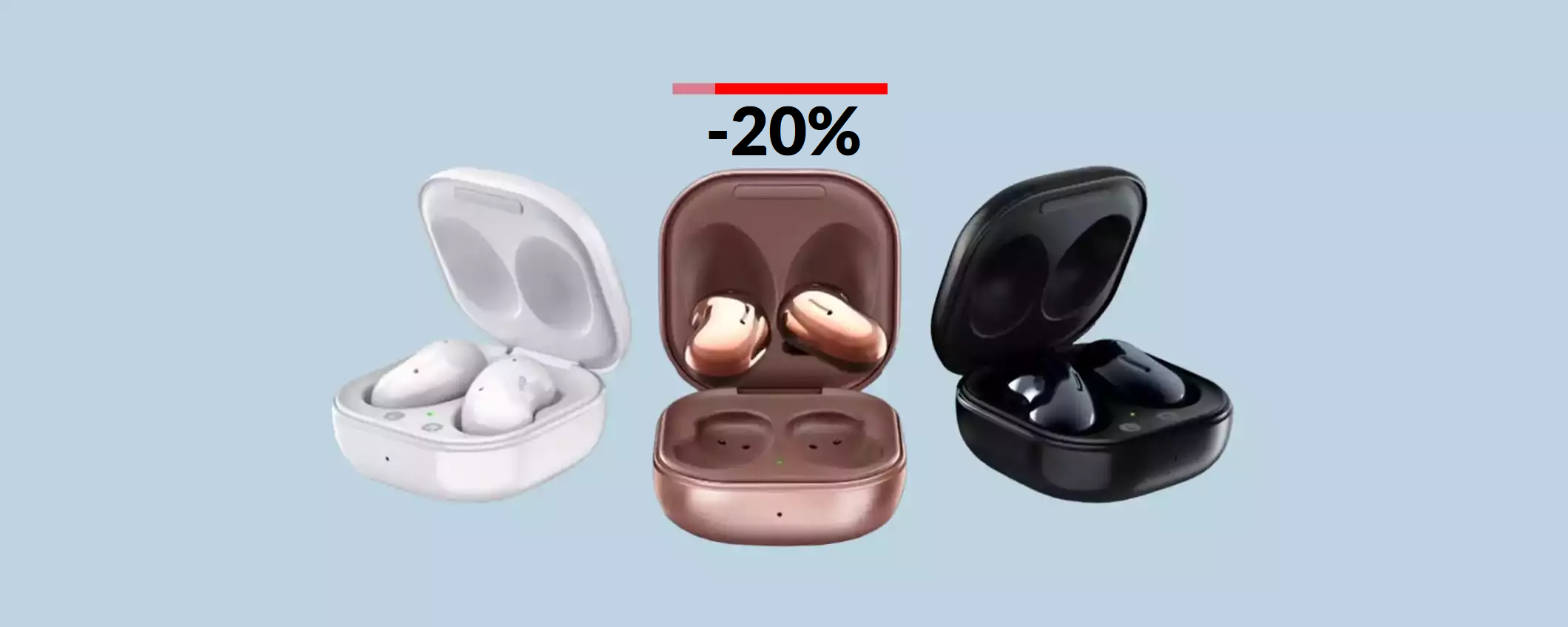 Samsung Galaxy Buds Live: non puoi resistere a questo SCONTO