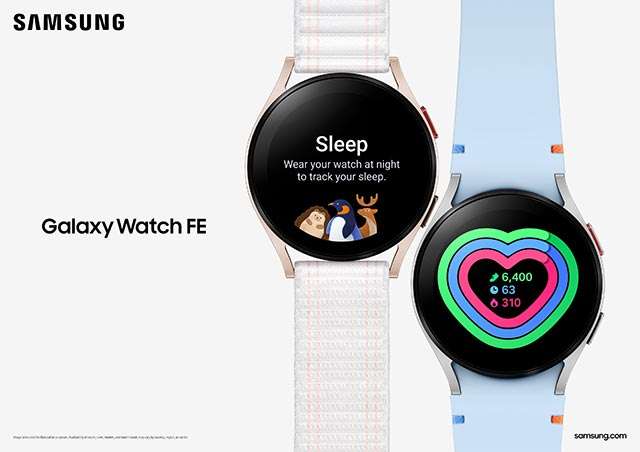 Il design del nuovo smartwatch Samsung Galaxy Watch FE con Wear OS