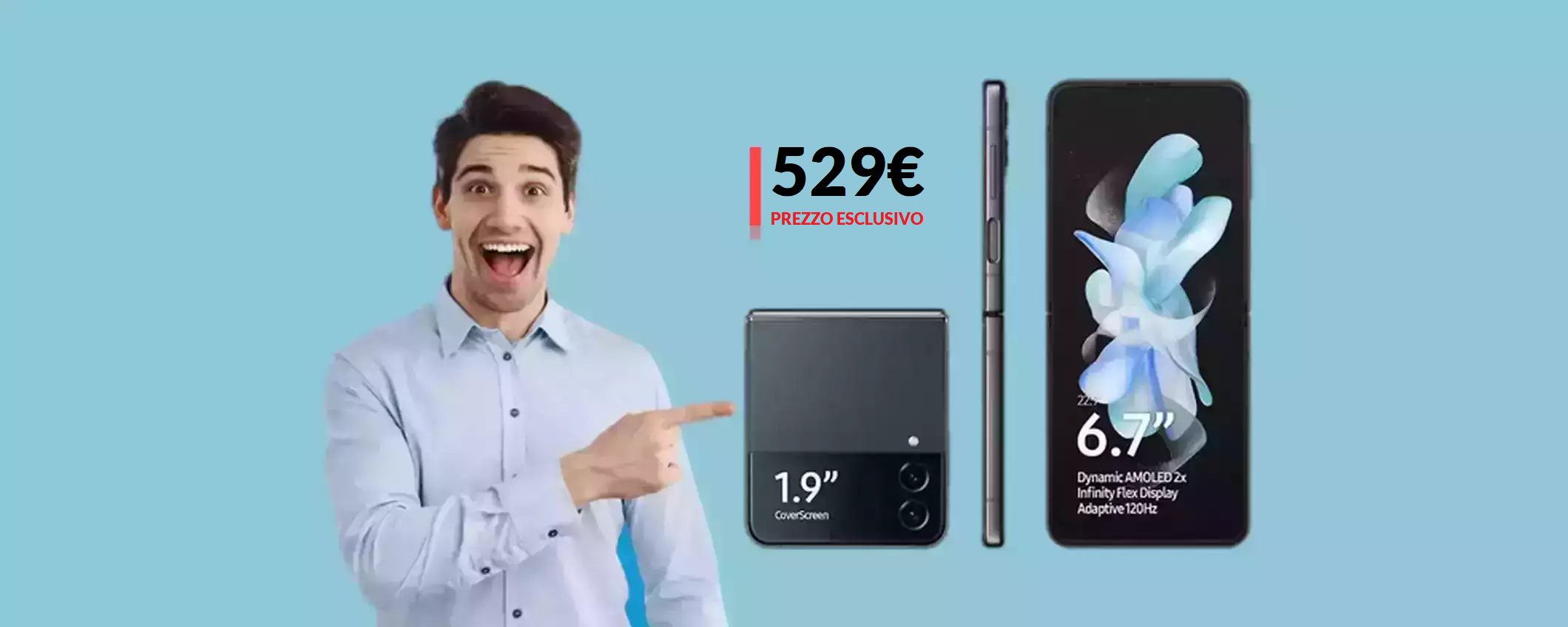 Samsung Galaxy Z Flip 4: il prezzo precipita al MINIMO storico