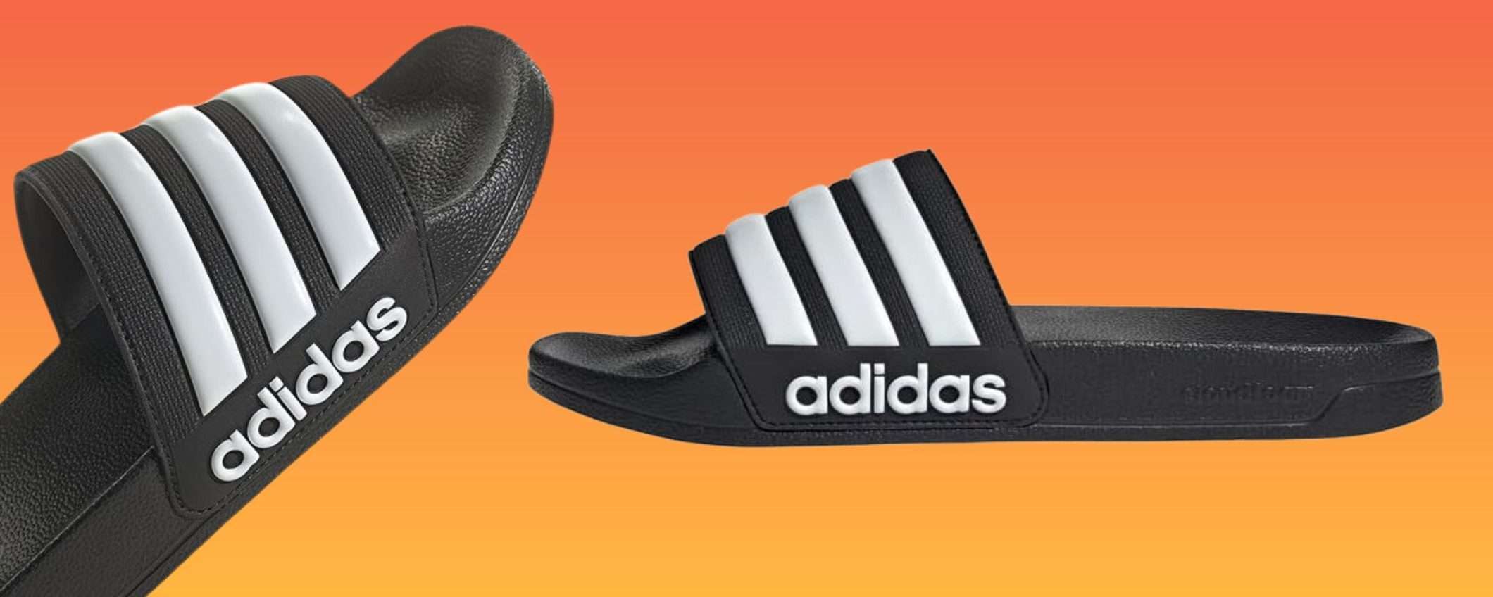 Sandali Adidas da uomo a 20€ su Amazon: resistenti, comodi e BELLISSIMI