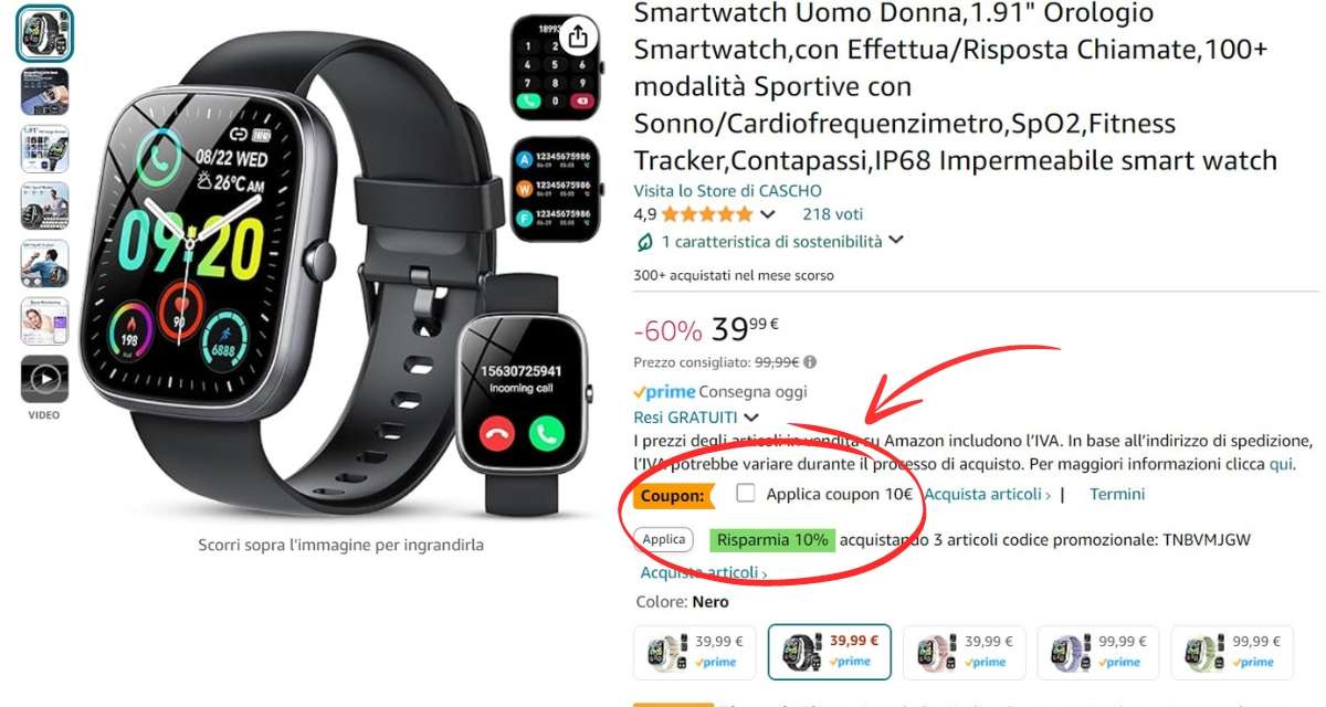 sconto-pazzesco-questo-smartwatch-modalita-chiamate-29e-coupon