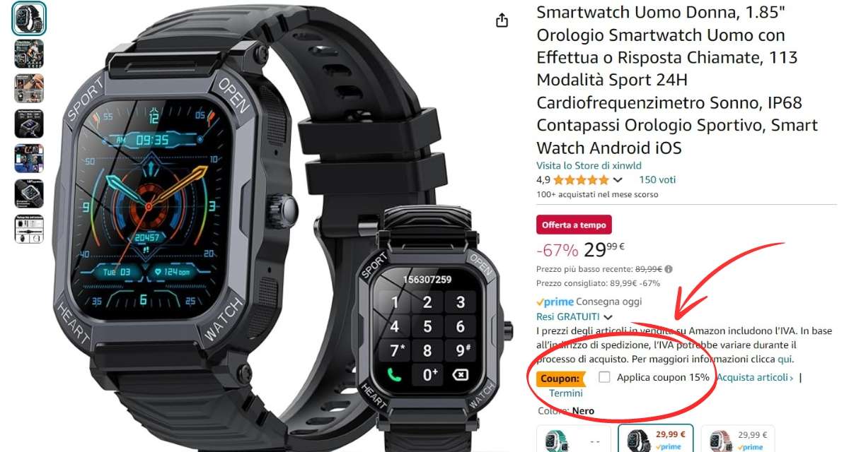 smartwatch-funzioni-top-microfono-chiamate-tuo-25e-coupon