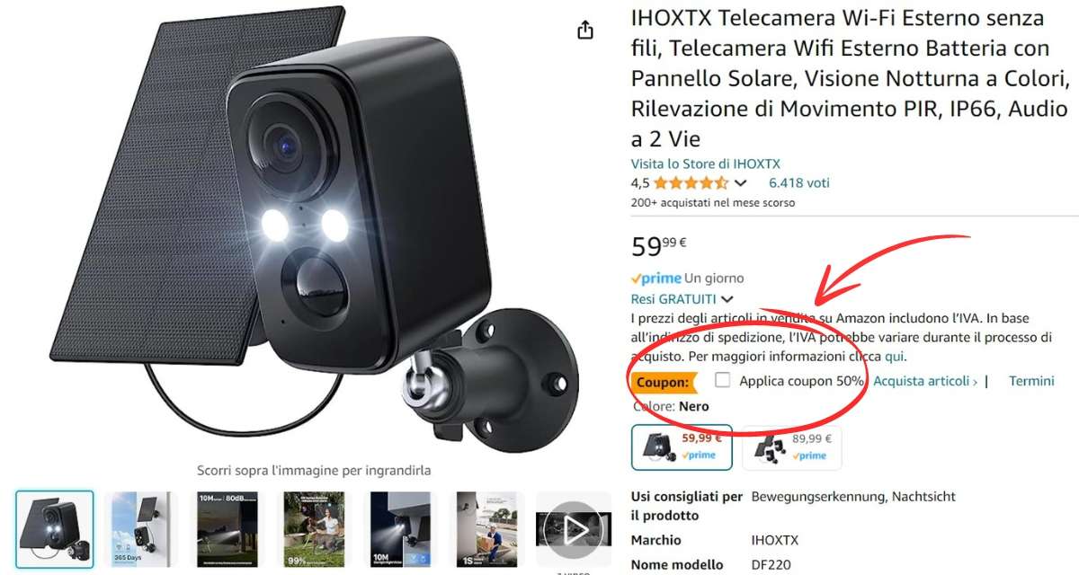 solo-29e-questa-videocamera-sicurezza-pannello-solare-coupon