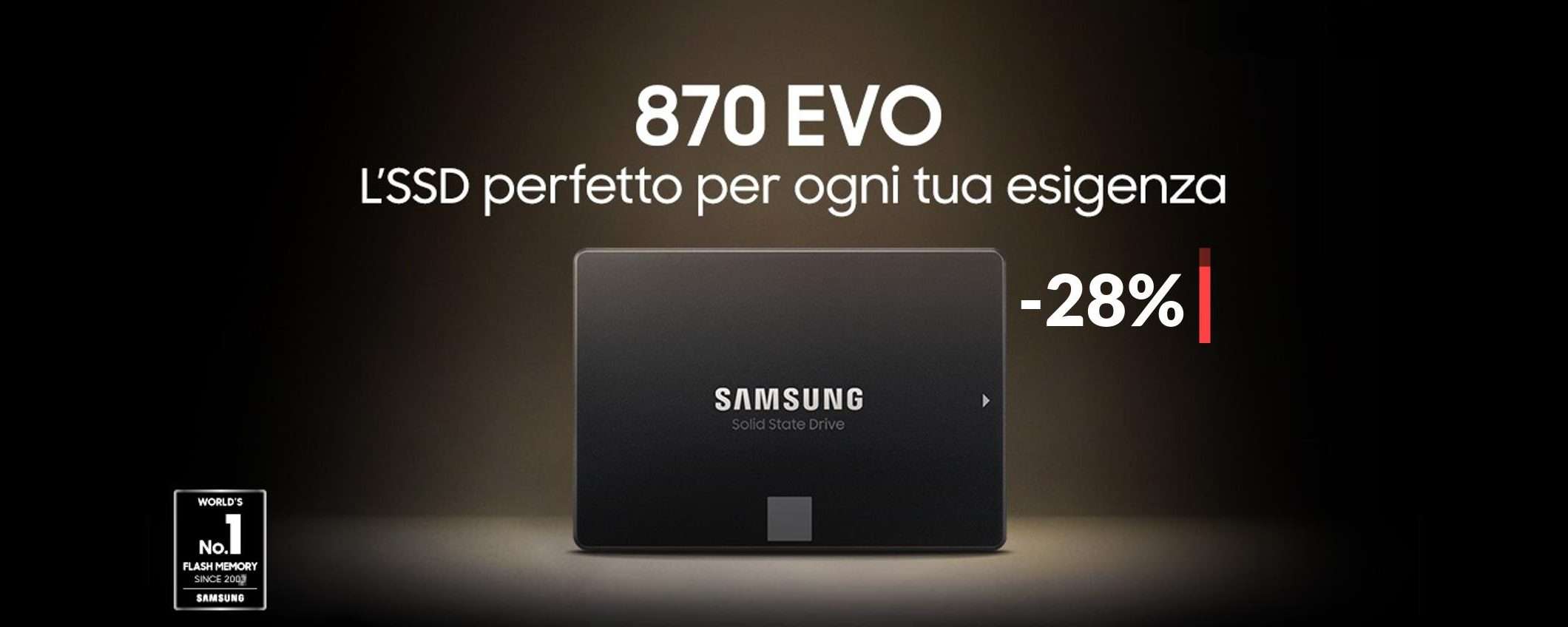 Goditi 4TB di spazio EXTRA con questo velocissimo SSD Samsung