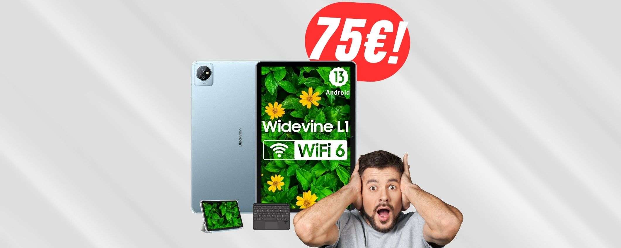 Tablet Android (con 64GB+6GB) a soli 74€?! Sì, grazie a questo COUPON!