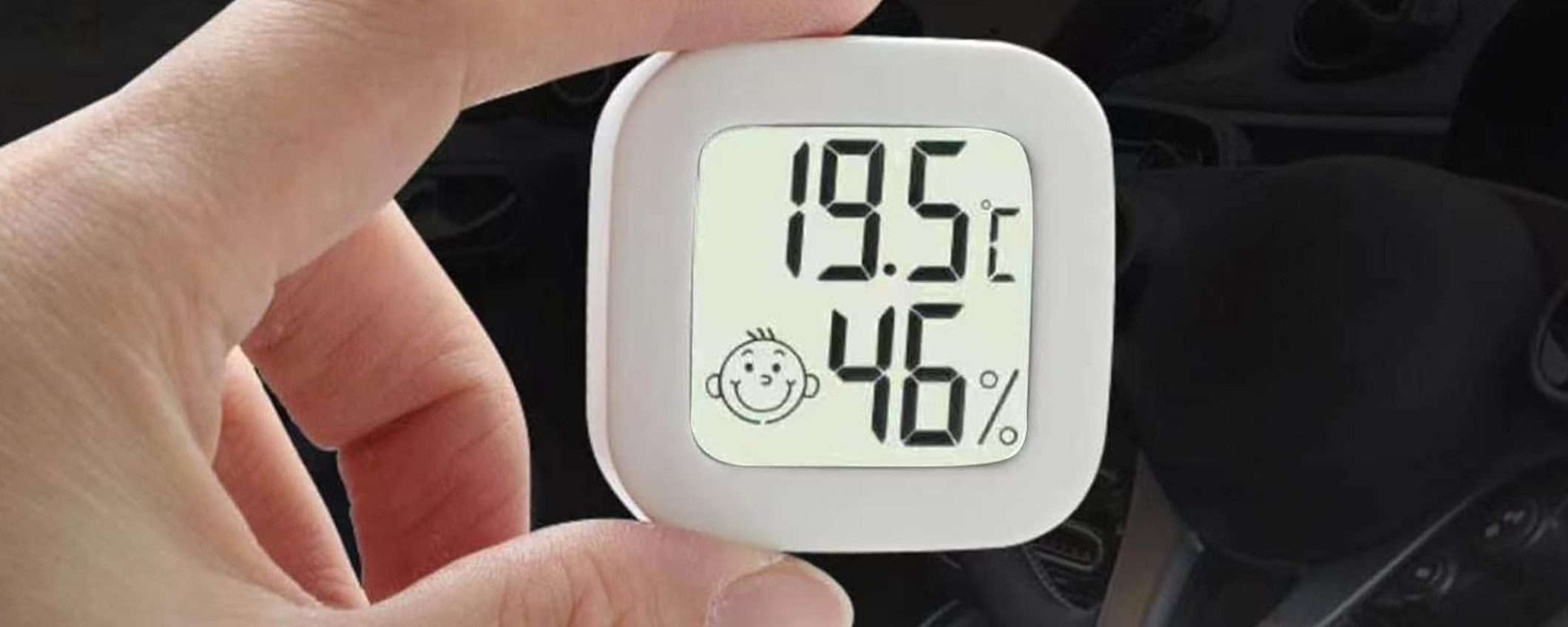 Termometro igrometro a 2,16€: super PRECISO e con display, prezzo SHOCK