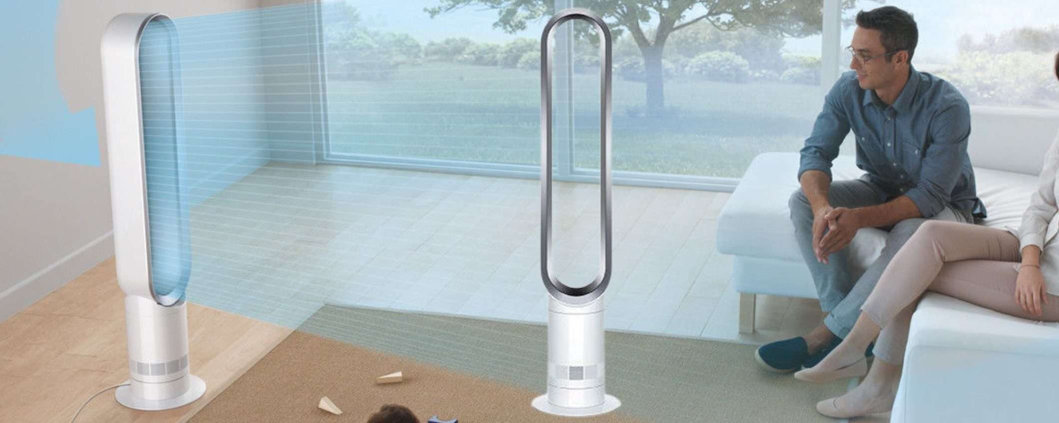 Dyson: il ventilatore senza pale è in MEGA sconto, l'unico e INIMITABILE