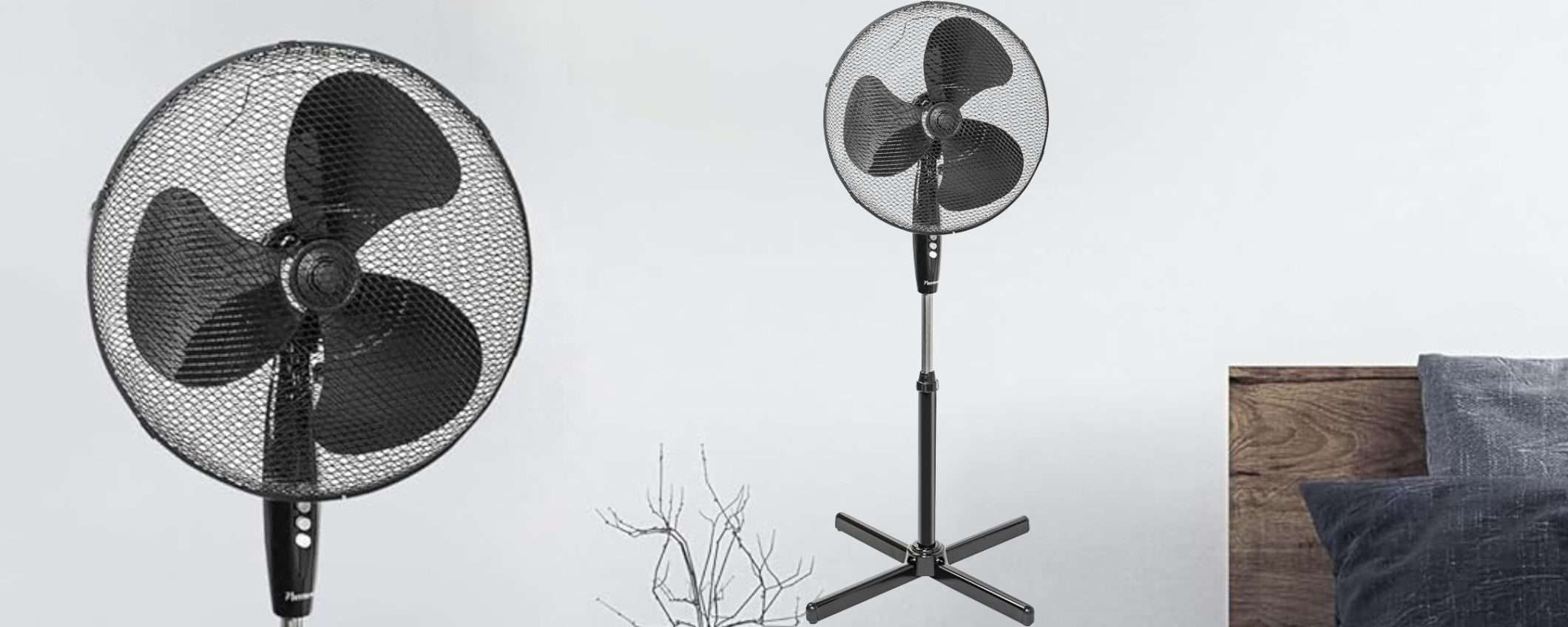 Ventilatore a piantana a 19€ su Amazon: consuma NIENTE e rinfresca SUBITO