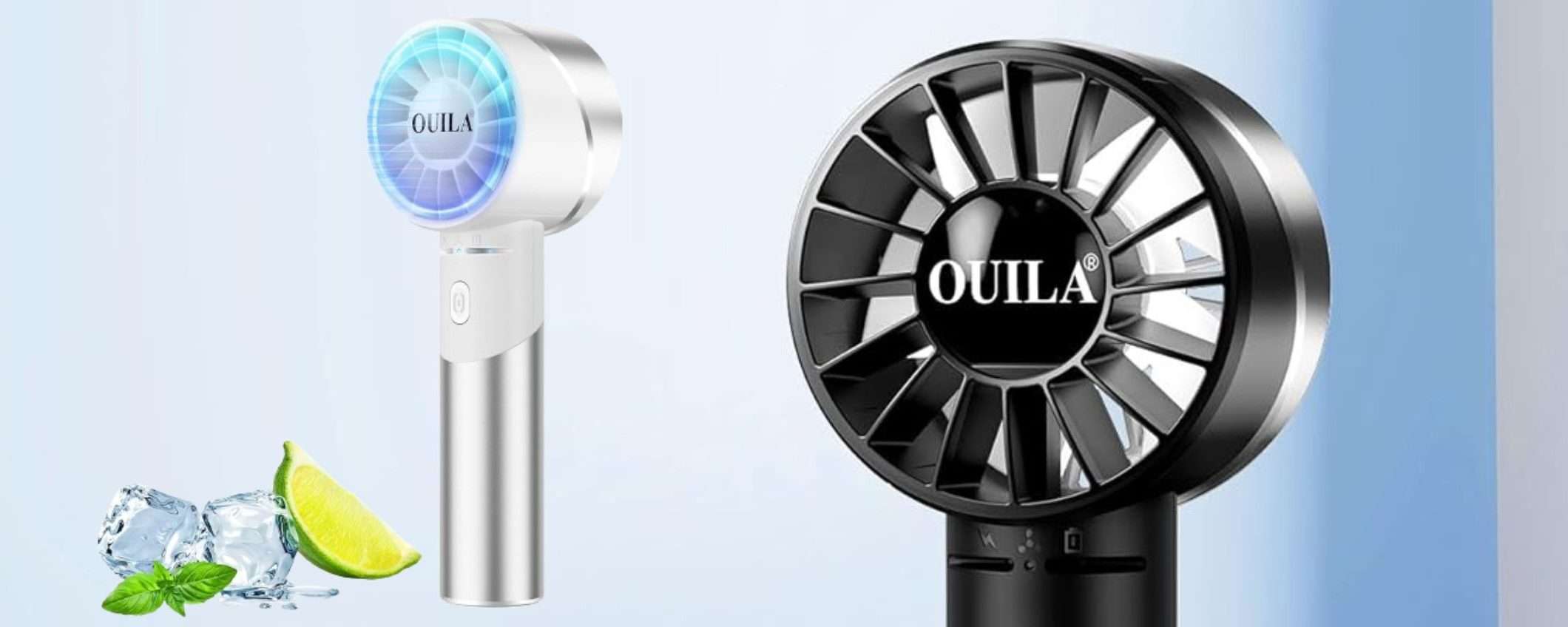 Ventilatore ricaricabile POTENTE e di design a prezzo WOW: sconto 50% (8€)