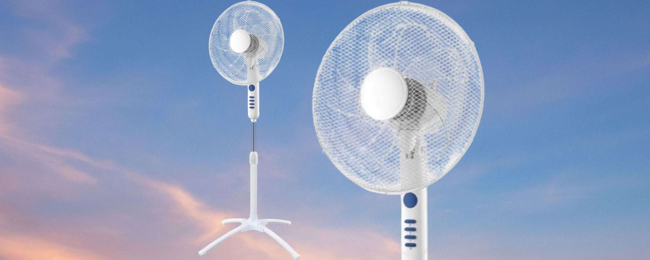 Ventilatore a piantana da terra a prezzo BOMBA su Amazon: incredibile (19€)