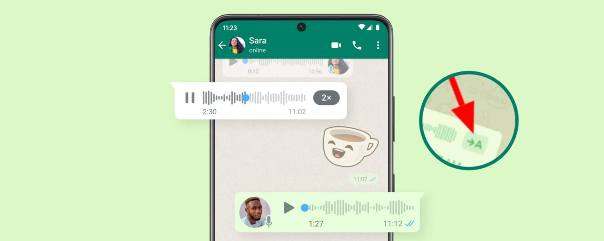 WhatsApp: sempre più vicina la trascrizione dei messaggi vocali