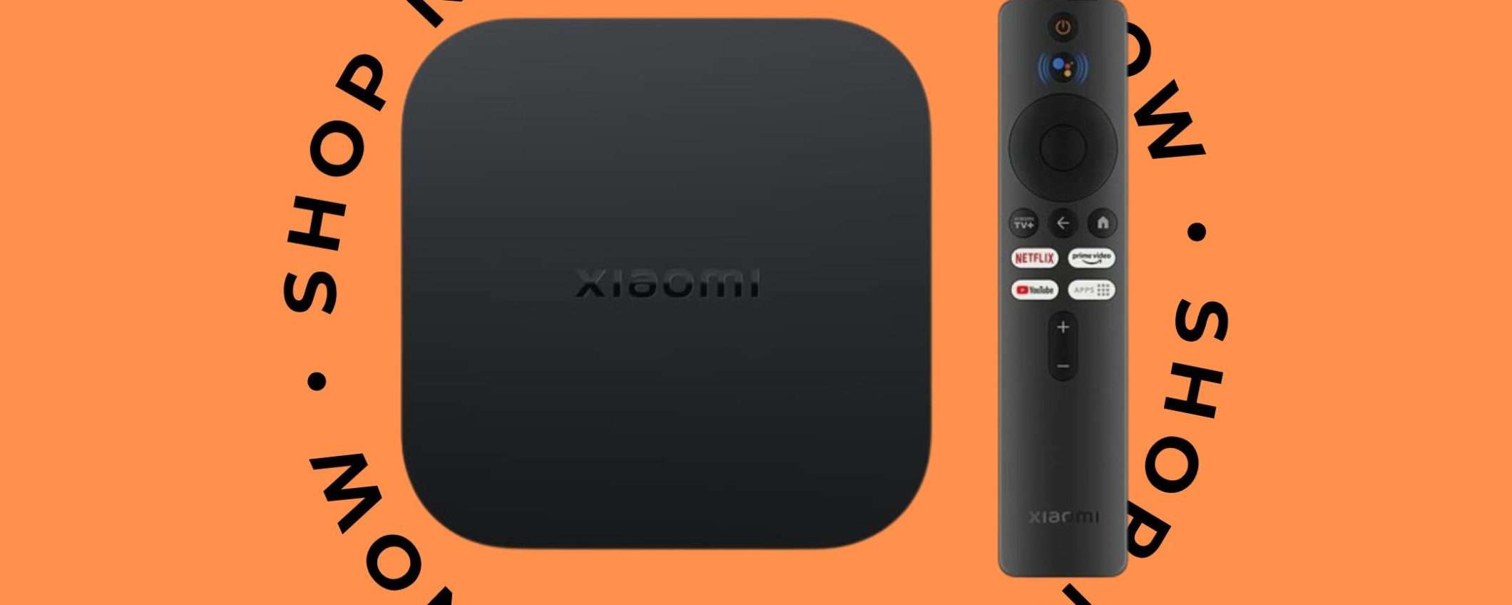 Xiaomi Mi TV Box S (seconda generazione) a un prezzo WOW su Amazon