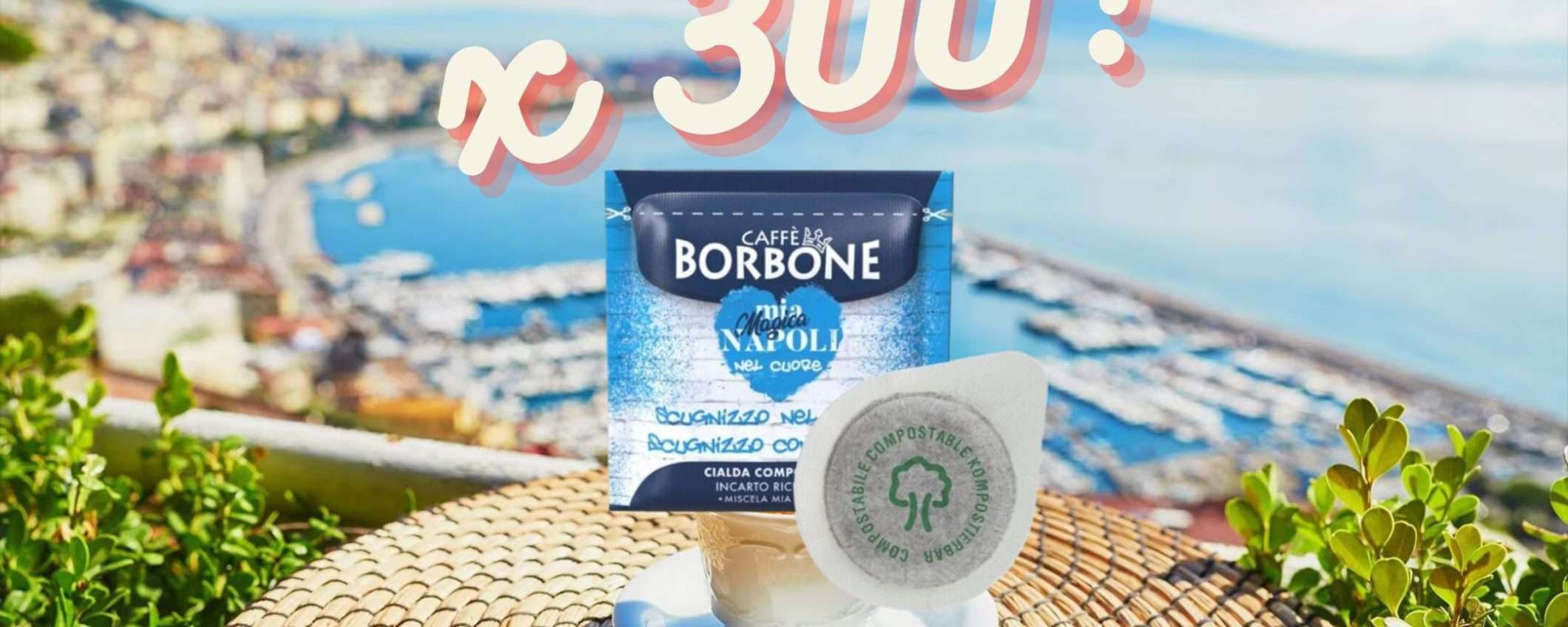 Cialde Caffè Borbone miscela Mia Magica NAPOLI Blu: 300 a soli 40€ su eBay