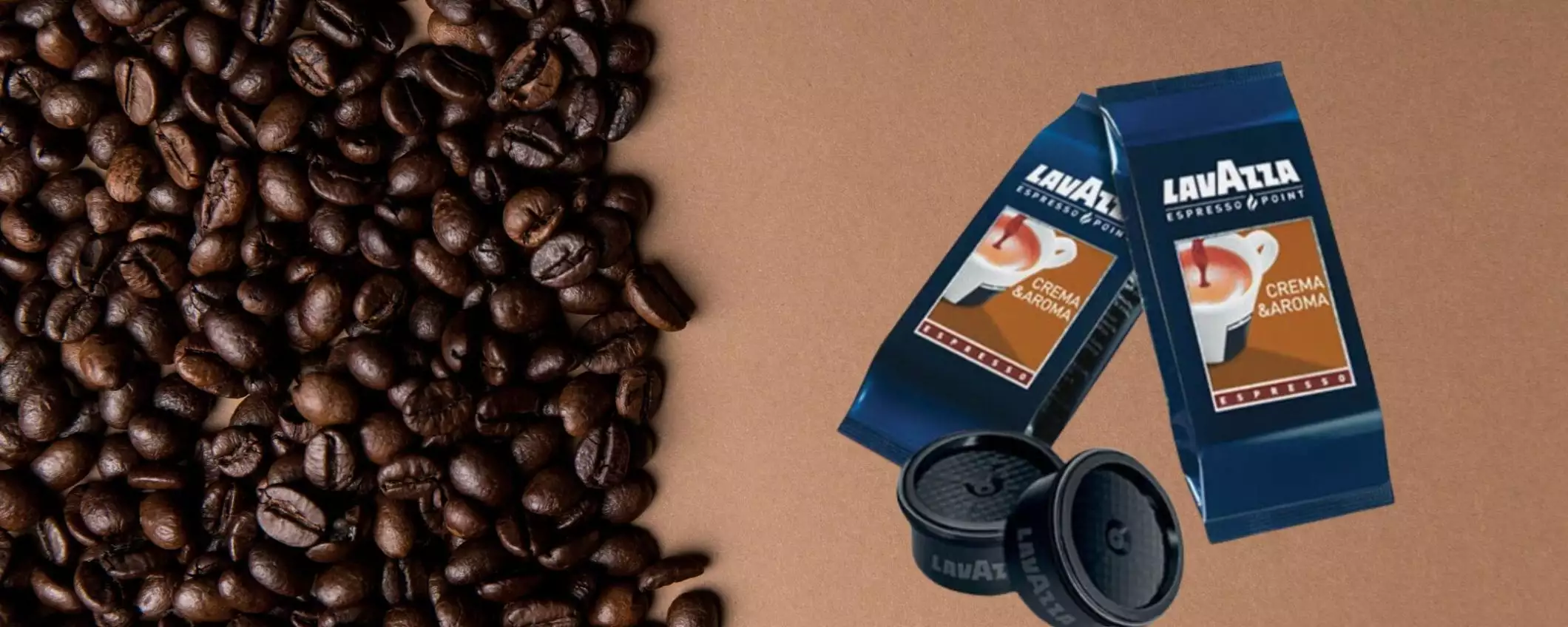 Caffè Lavazza Crema e Aroma: 300 capsule per Espresso Point a un prezzo WOW