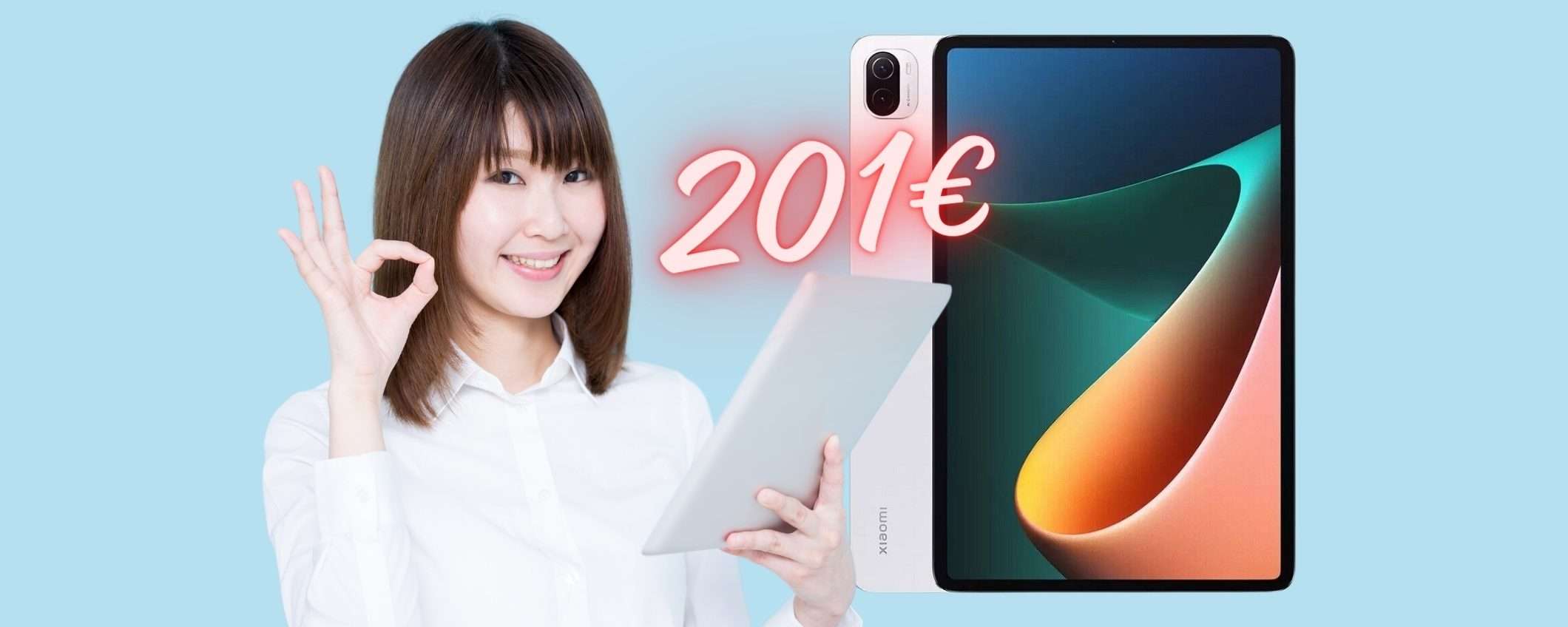 Xiaomi Pad 5 da 256GB a PREZZO ASSURDO solo su eBay, tuo a 201€