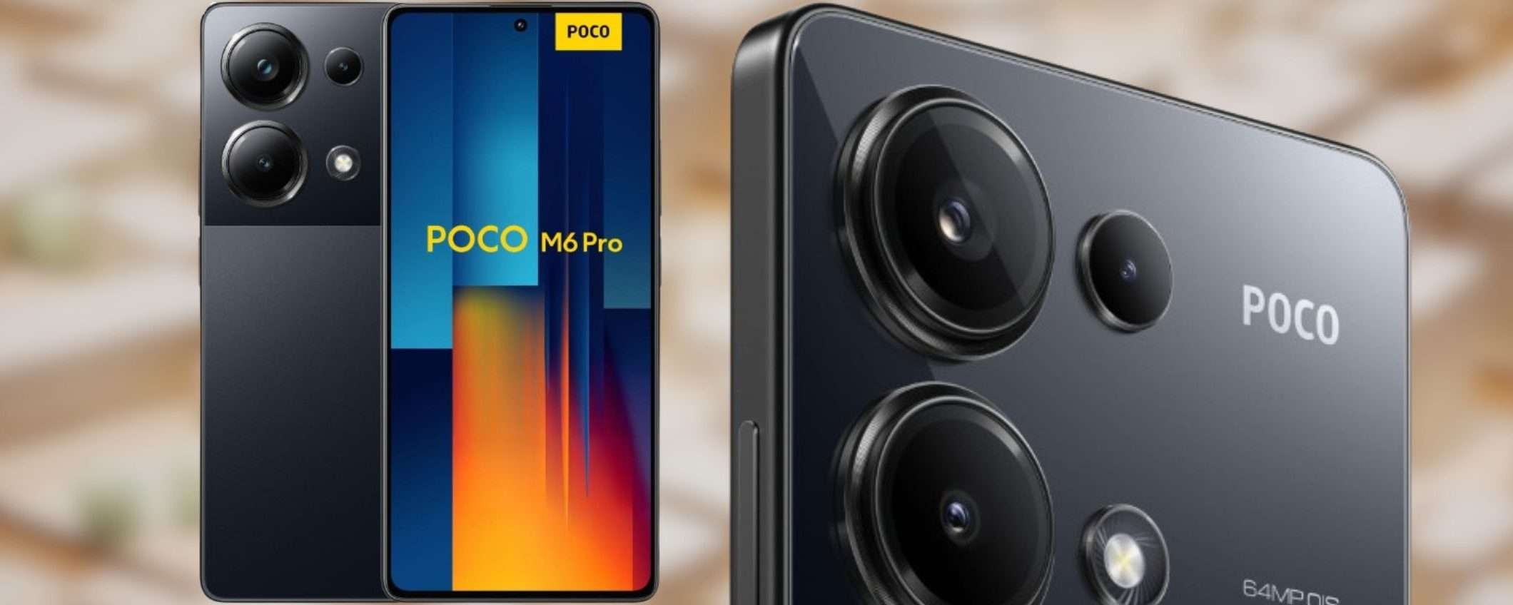 Xiaomi POCO M6 Pro a 164€ è un REGALO: display 120Hz, 256GB e tanta POTENZA