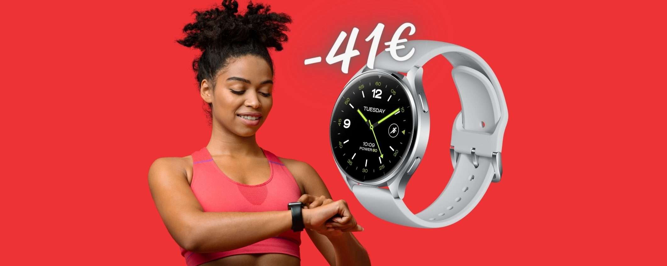 Xiaomi Watch 2: 160 modalità sport e impermeabile fino a 5ATM (-41€)