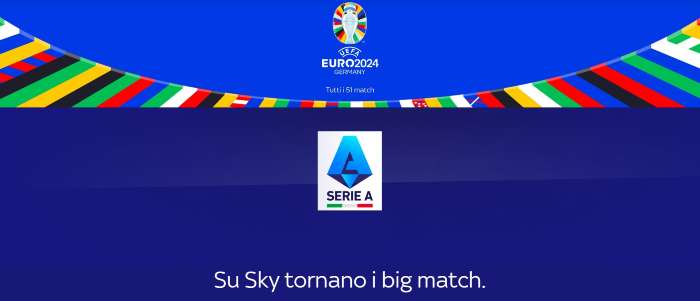 Euro 2024 su Sky con Sky Calcio