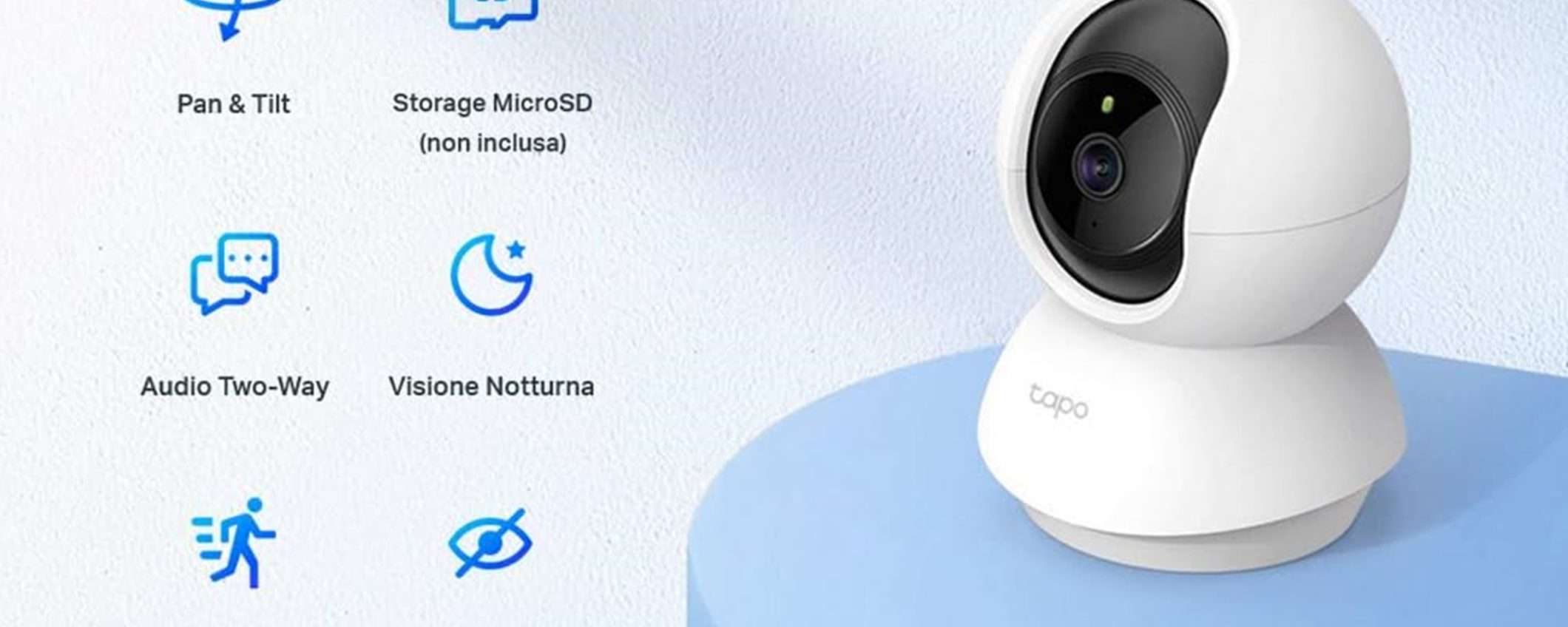 Videocamere di sicurezza per interni TP-Link Tapo C210: 2 a prezzo BOMBA su Amazon!