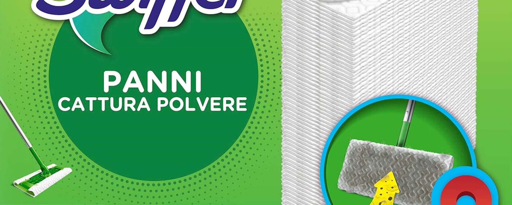 120 Swiffer Dry Panni Cattura Polvere a soli 15€ con i Prime Day di Amazon