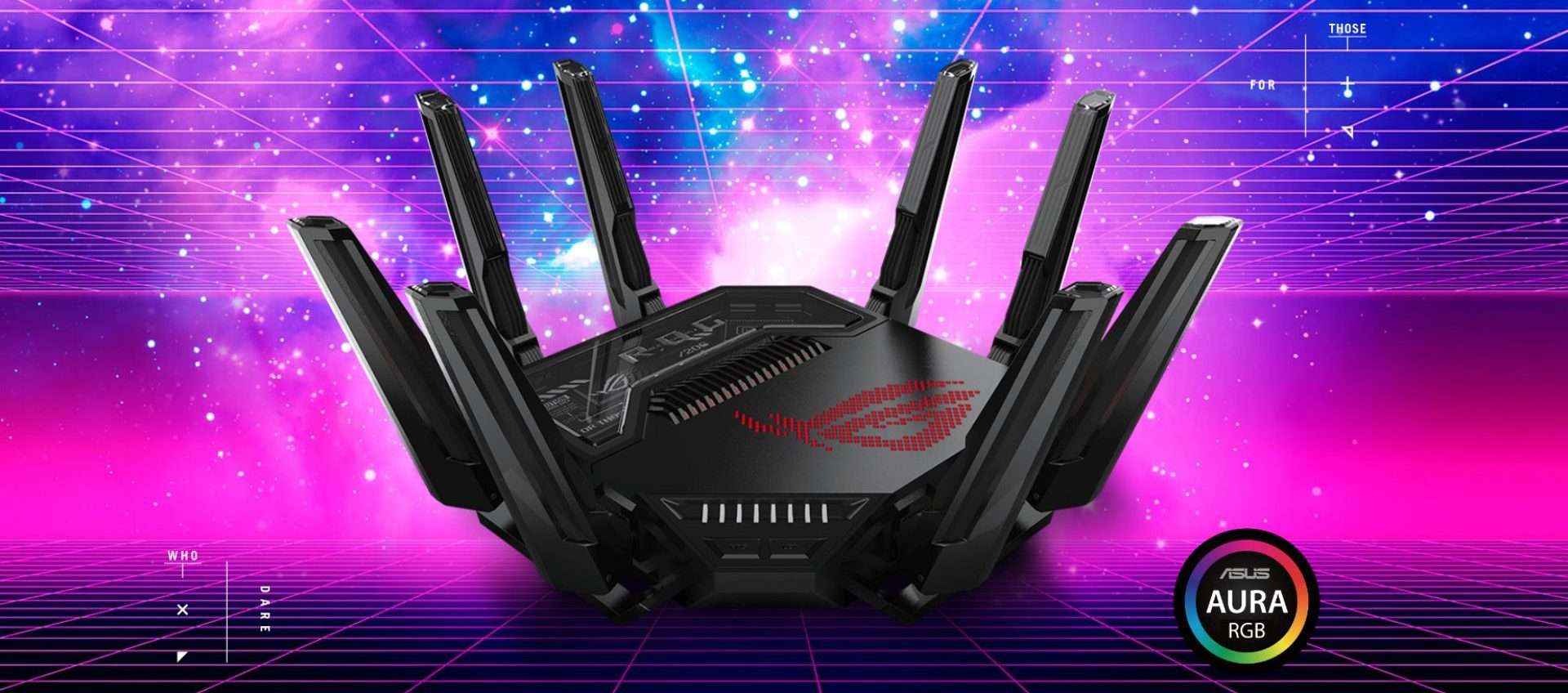 Asus ROG Rapture in offerta su Amazon: il primo router da gaming con Wi-Fi 7