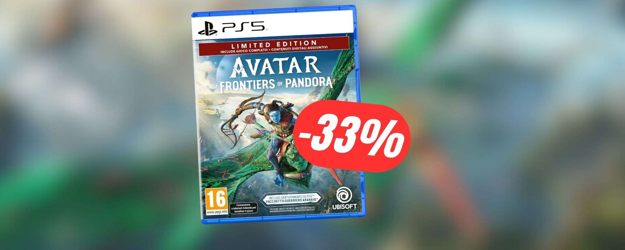 Risparmia il -33% sul videogame di Avatar (PS5) in EDIZIONE LIMITATA!