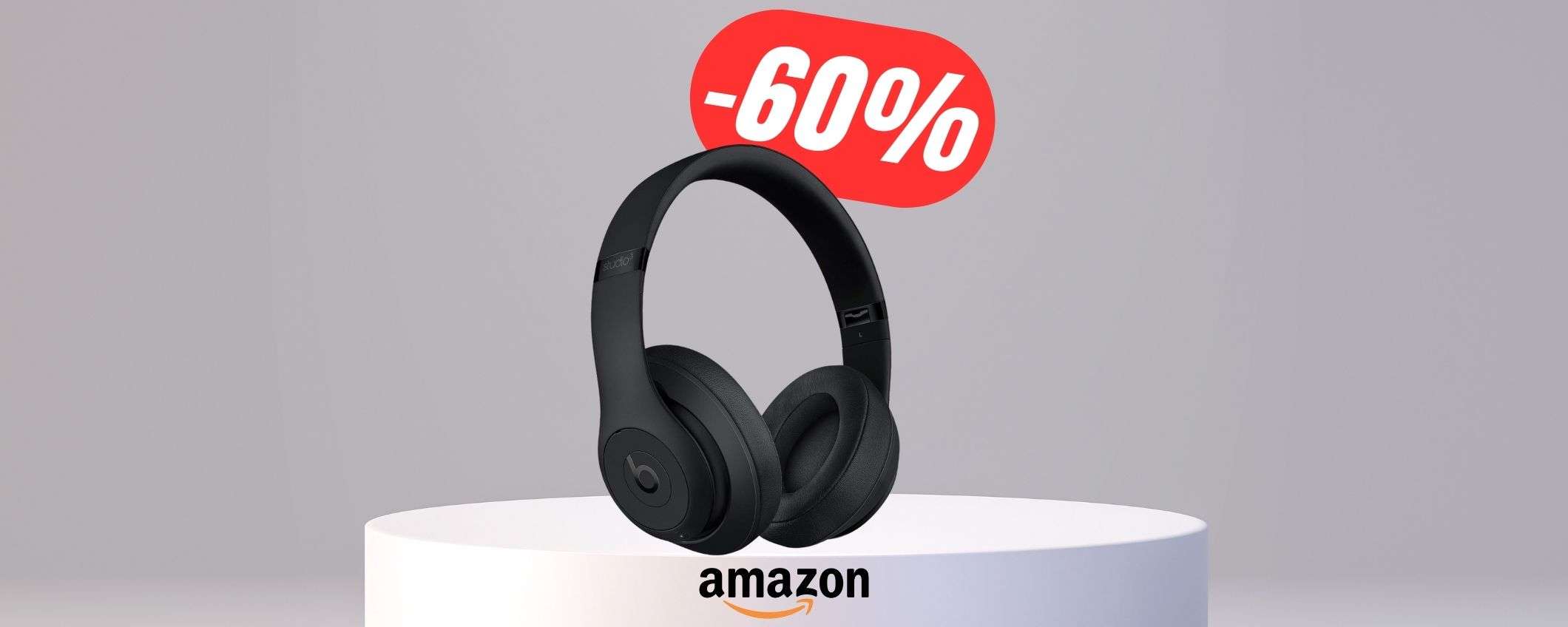 MINIMO STORICO per le iconiche Beats Studio3 grazie allo sconto folle (-60%!)