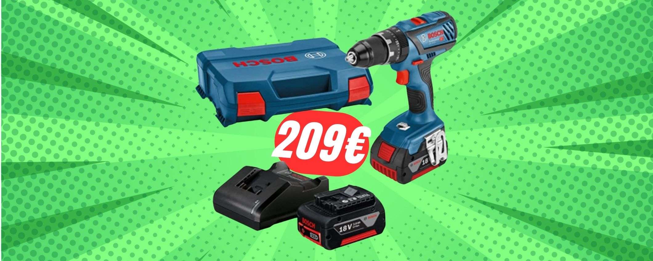 L'iconico TRAPANO di Bosch con VALIGETTA è in OFFERTA!