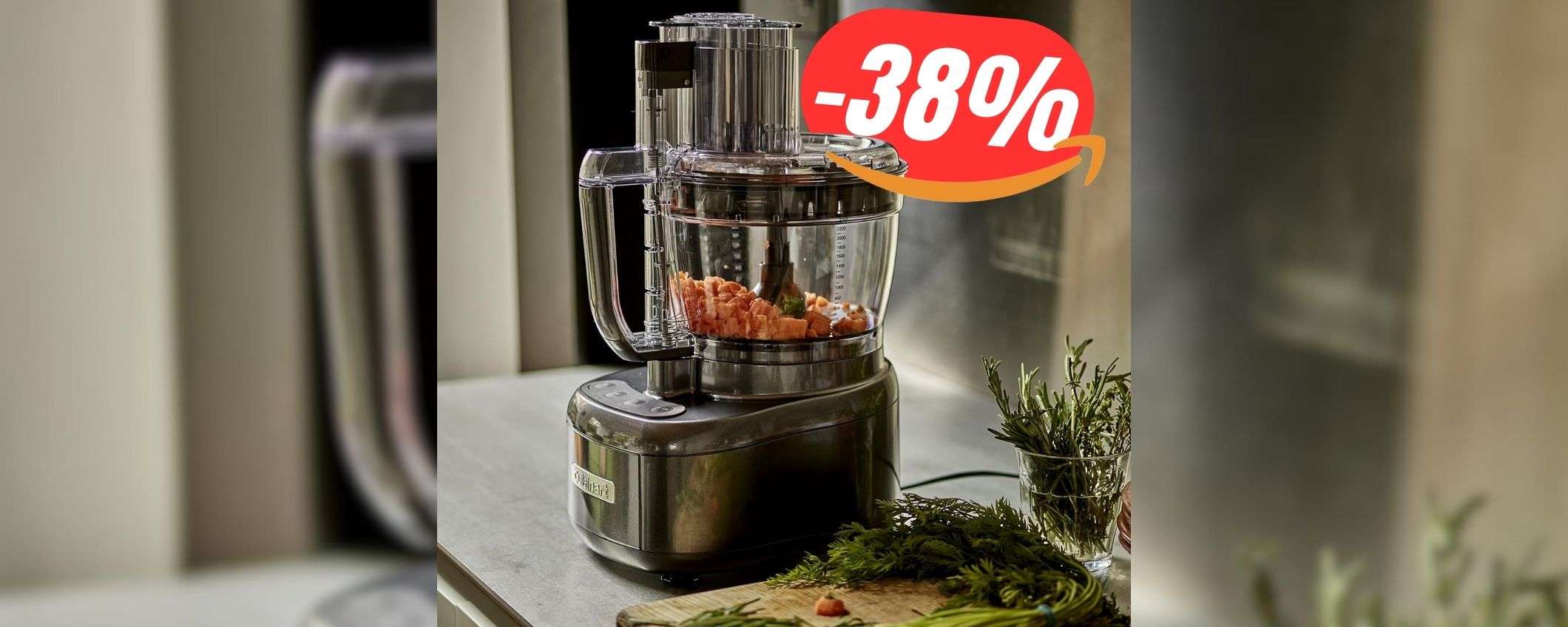 Questo ROBOT da CUCINA costa -119€ in meno grazie al ribasso del -38%!