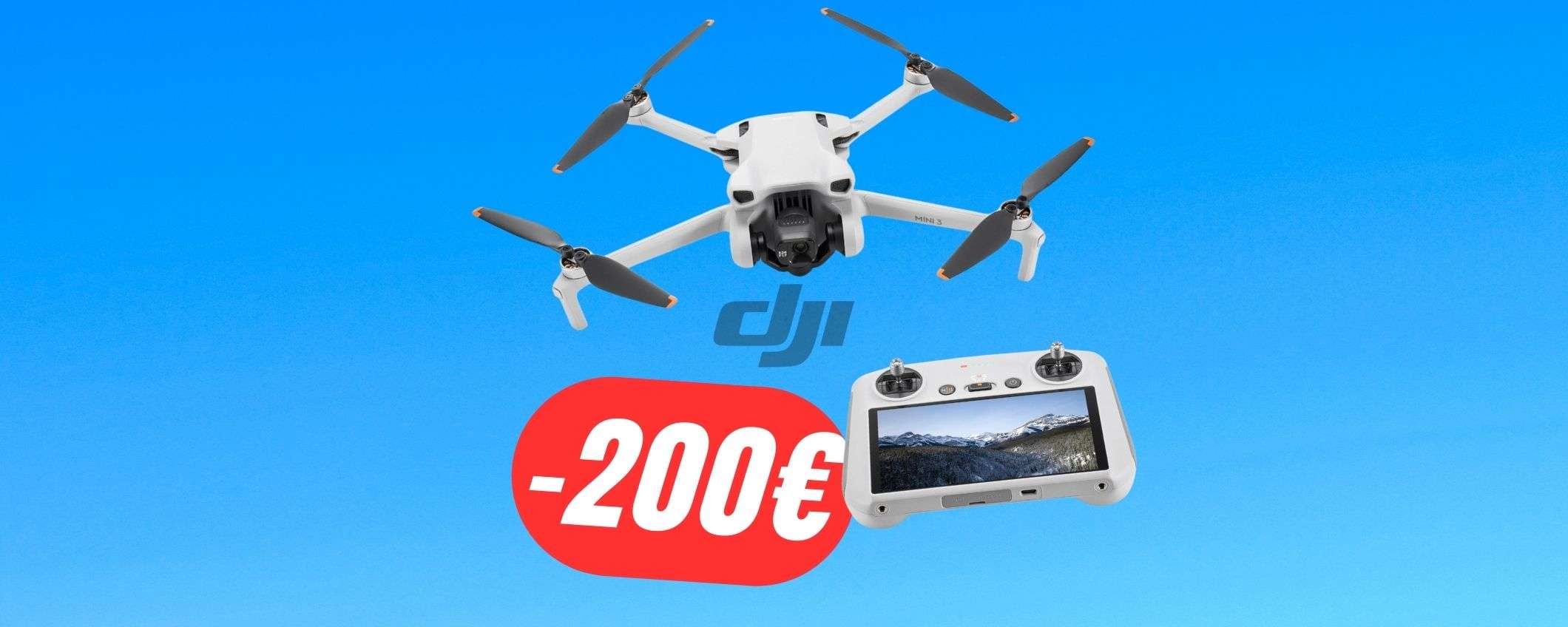 RISPARMIA -200€ sul DRONE DJI (lo guidi senza alcun patentino!)