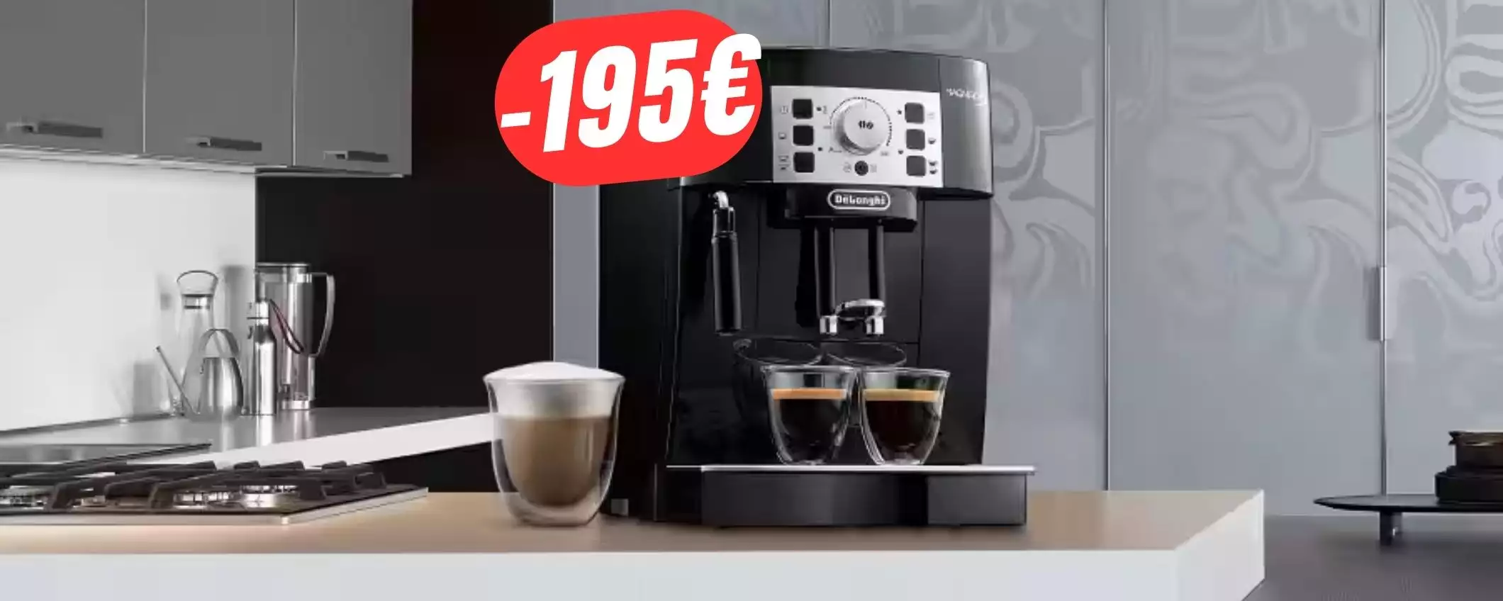 Macchina da caffè De'Longhi Magnifica S: 195€ di SCONTO!