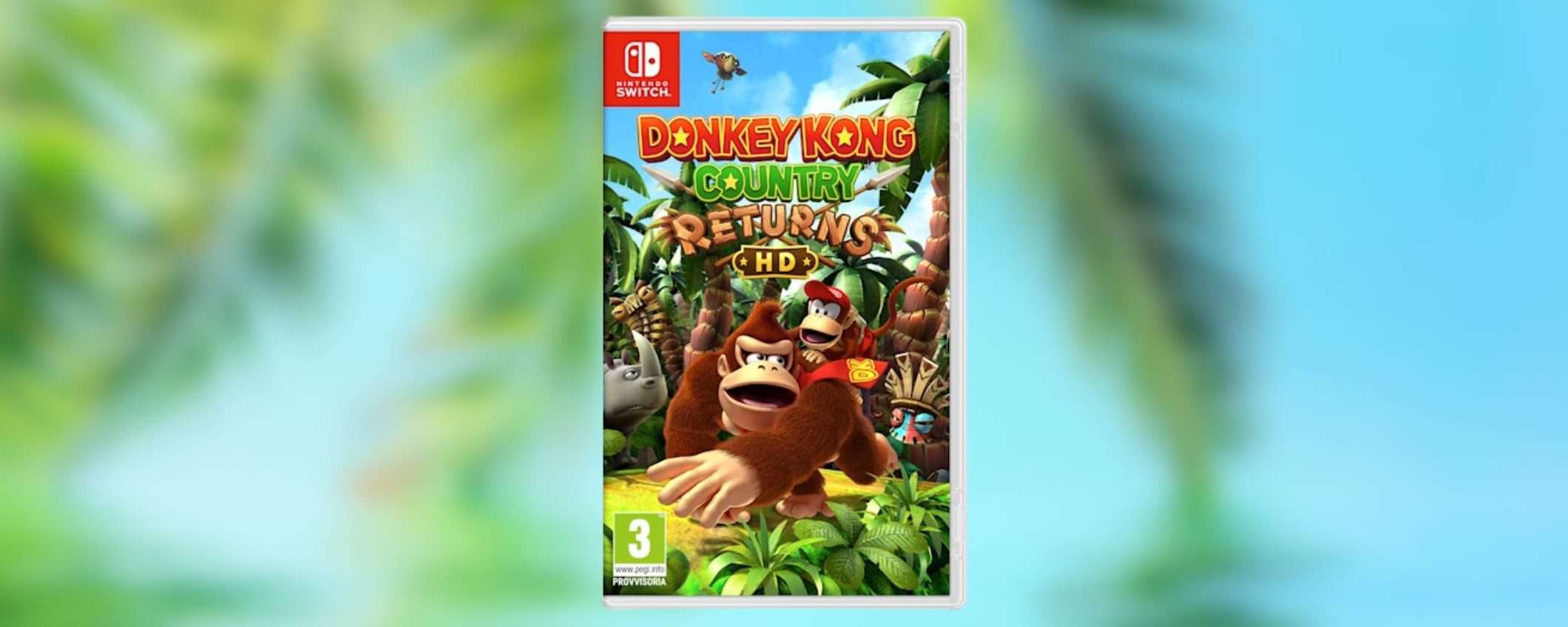 Donkey Kong Country Returns HD: preorder con consegna al D1 sul Nintendo Store