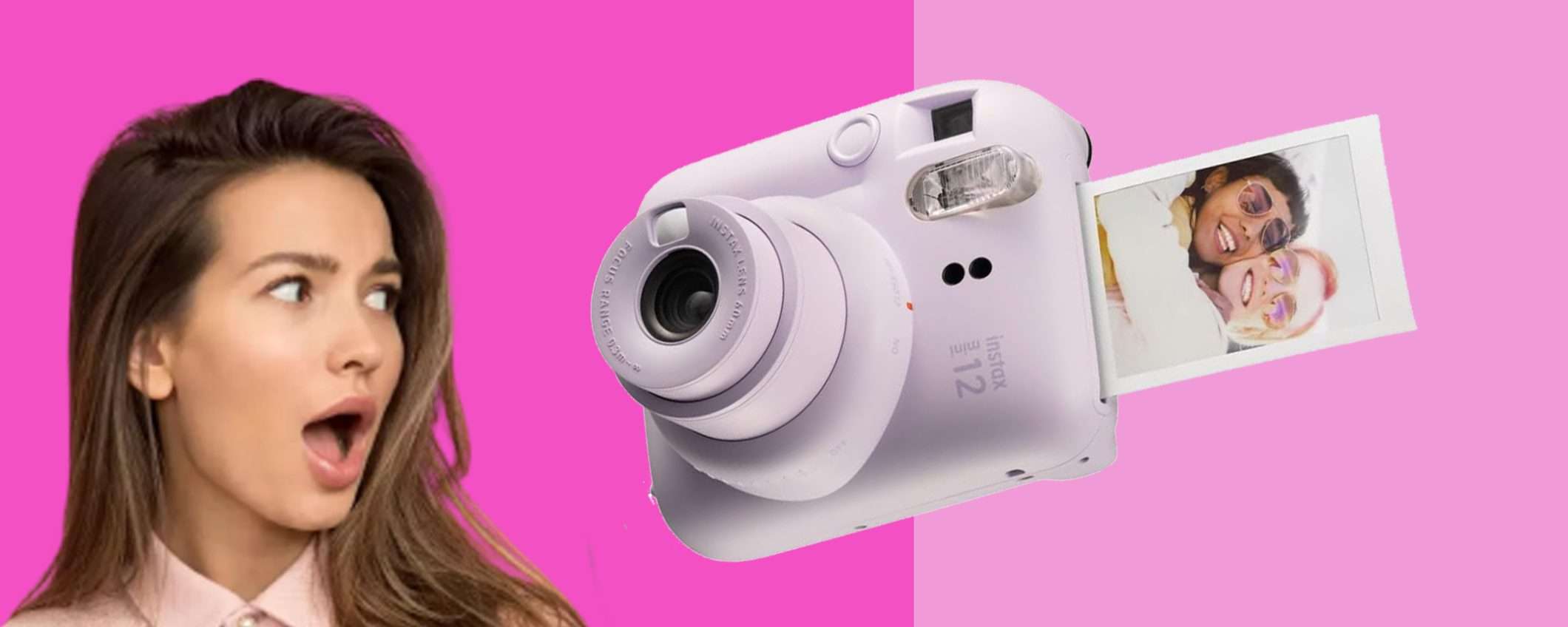 Fujifilm instax mini 12: foto istantanee WOW, prezzo TOP (-22%)