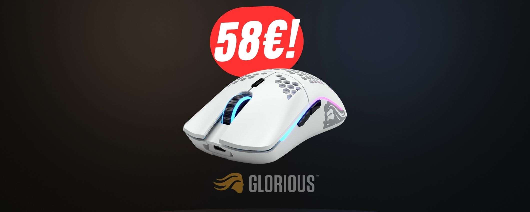 Uno dei migliori MOUSE ULTRALEGGERI (e wireless) è in offerta al 35% in meno!