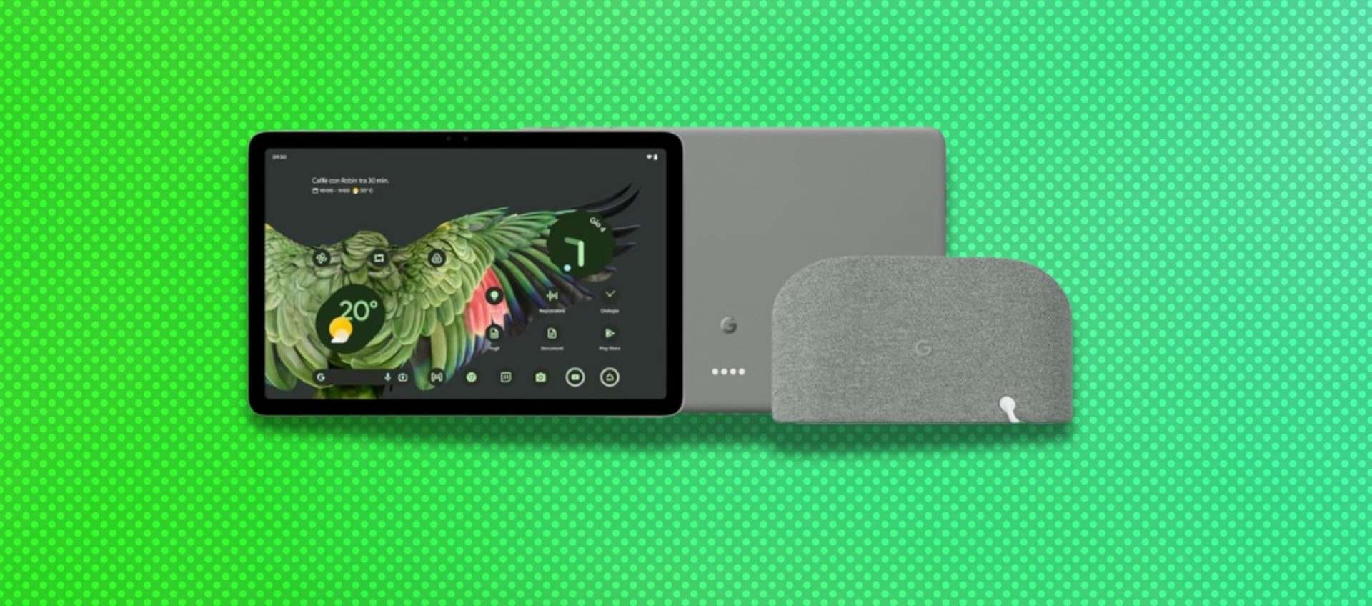 Google Pixel Tablet con base di ricarica: super sconto di 80€ per il Prime Day